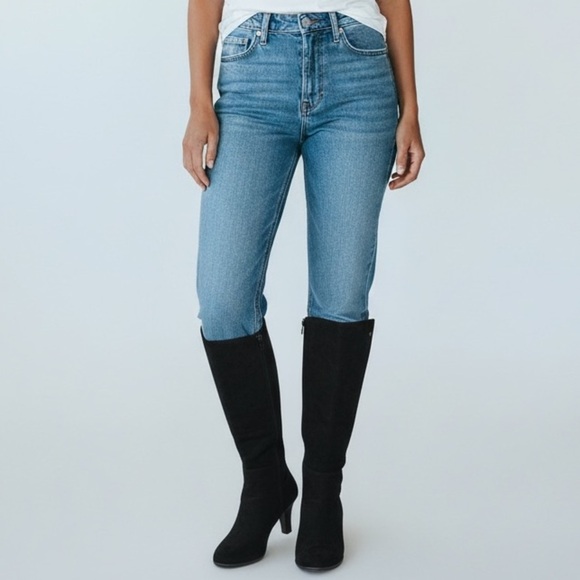 Dana Buchman Shoes - Dana Buchman Women’s Black Cone Heel Knee High Boots | Size 8.5M